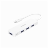 Type-C转4*USB3.0 HUB转换器0.15m苹果白纸质彩盒装-国内版CN(NJ)