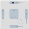 PISEN QUICK 22.5W正方形双快充线数显快充电宝10000(TP-D081/天空蓝)