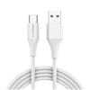 PISEN PRO Type-C 6A多协议快充数据充电线1m(LH-TC07-1000/云初白)纸盒装-国内版