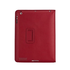 品胜 平板电板保护套 New ipad专用皮套【红色】