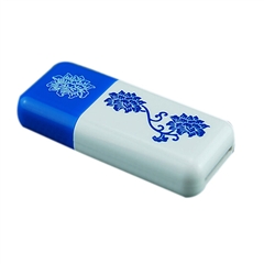 TF标准版<font color="red">读卡器</font> 深蓝色青花瓷-(NJ)