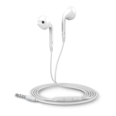 爱声半入耳式立体声有线耳机G601+(苹果白)PET盒装-国内版CN
