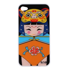 玩加 iPhone4/4S钻美保护壳 中国娃娃(龙宝)