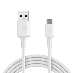 PISEN PRO-SuperVOOC 5A Type-C超级闪充数据线(1.2m)(苹果白)纸质彩