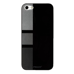 品胜 苹果手机镶嵌款保护壳 iPhone5 黑色饰界 【间断-黑壳】