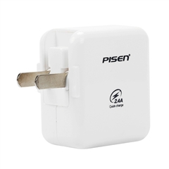 IPAD充电器2.4A(苹果白)(T)