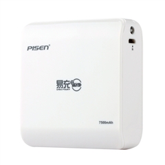 移动电源  易充三代7500mAh(苹果白)(T)