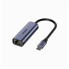 Type-C转RJ45千兆网卡(铝壳款)(深空灰)纸质彩盒装-国内版CN(NJ)