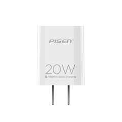 PISEN QUICK PD 20W快充(苹果白)纸质彩盒装-国内版CN