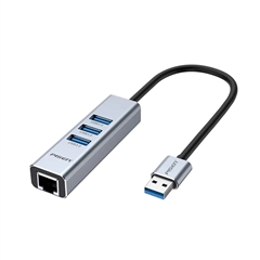 USB3.0四合一多功能扩展坞(商务款)(深空灰)纸质彩盒装-国内版CN(NJ)