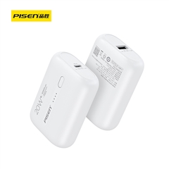 PISEN QUICK MiniQP20 10000(苹果白)纸质彩盒装-国内版CN