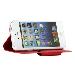 品胜 手机保护壳 一体式 插卡保护套 iphone5/5s 【中国红】
