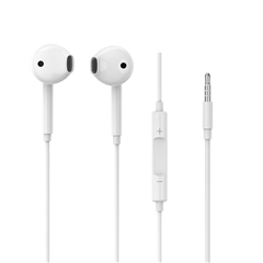 半入耳式立体声有线耳机XS100(苹果白)纸质彩盒装-国内版CN