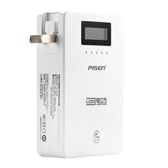 移动电源  LCD电立方10000mAh(2.4A)(苹果白)(T)