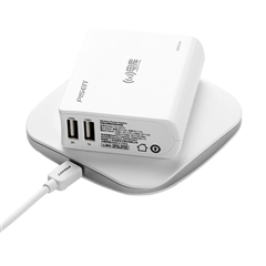 移动电源  无线充电套装5000mAh(无线充电底座旧版+无线充电电库)