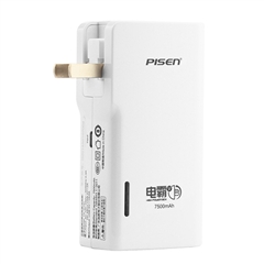 移动电源  电霸五代7500mAh(苹果白)(T)