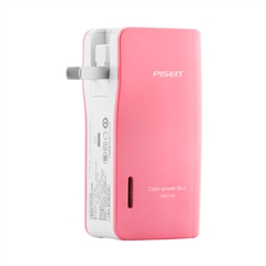 移动电源  彩霸7500mAh(玫瑰粉)(T)