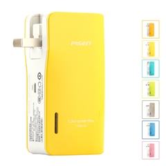 移动电源  彩霸7500mAh(柠檬黄)(T)