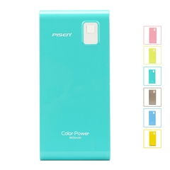 移动电源  薄彩9600mAh(蓝绿色)(T)