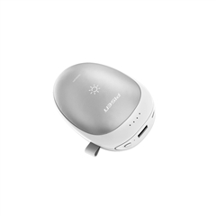 移动电源  暖手充电宝7500mAh(白玉银)