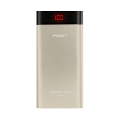 移动电源  LED薄彩10000mAh(香槟金)