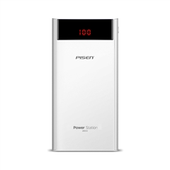 移动电源  LCD电库20000mAh (加强版)(苹果白)(网)