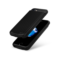 智能背夹电池保护套(i6/i7/i8)(魔幻黑)纸质彩盒装-国内版CN(XX)