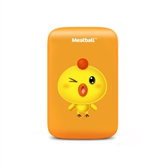 四喜丸子M1-汪柯柯5000mAh(Lightning自带线)(柠檬黄)手工盒装-国内版CN(网)