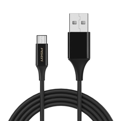 USB Type-C抗折断数据充电线(1000mm)(魔幻黑)PET盒装/彩盒装-国内版CN