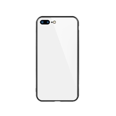 玻璃手机保护壳I7p/I8p(白色)牛皮盒装-国内版CN