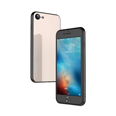 玻璃手机保护壳I7/I8(香槟金)牛皮盒装-国内版CN