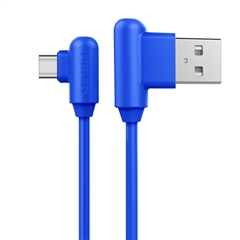 带电青年-USB Type-C(L头)数据充电线(1000mm)(活力蓝)彩盒装-国内版CN