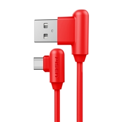 带电青年-USB Type-C(L头)数据充电线(1500mm)(中国红)彩盒装-国内版CN